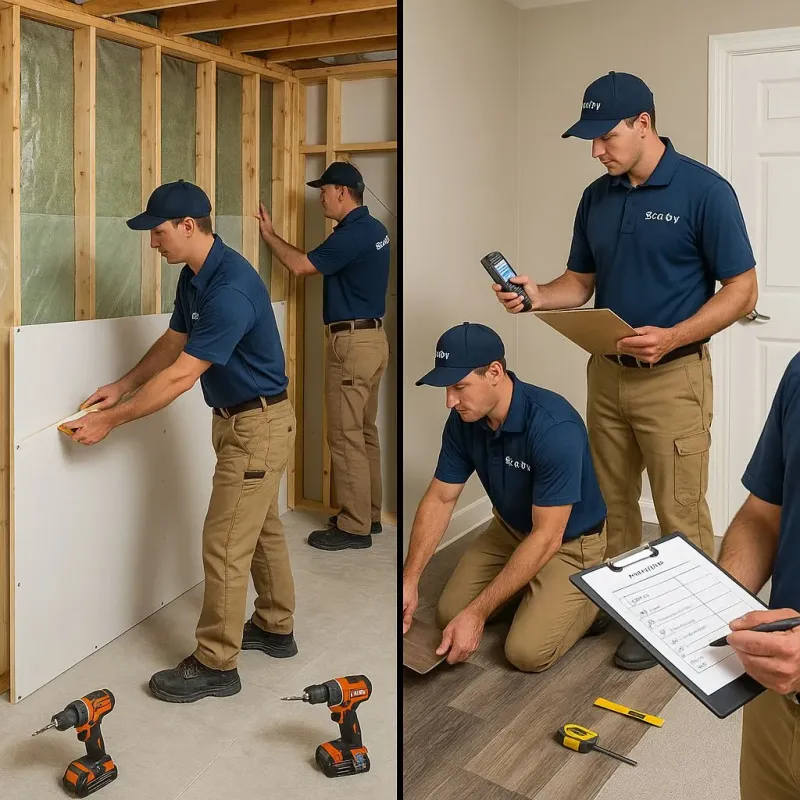 Repairs and Reconstruction process in Wind Point, WI