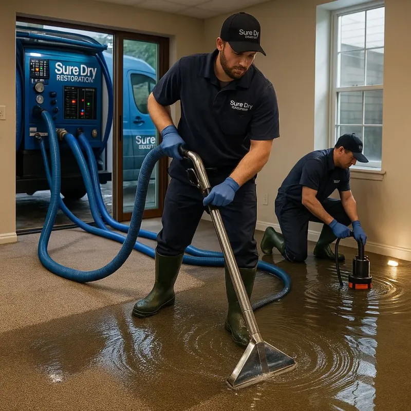 Water Extraction and Removal process in Wind Point, WI